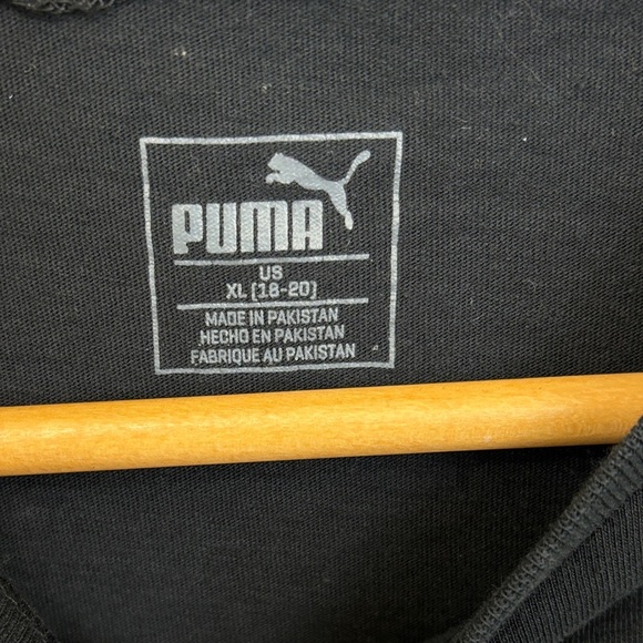 Puma Black Short Sleeve Tee - Picture 3 of 3